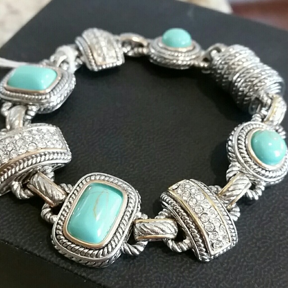 Jewelry - Stone and Crystal Bracelet